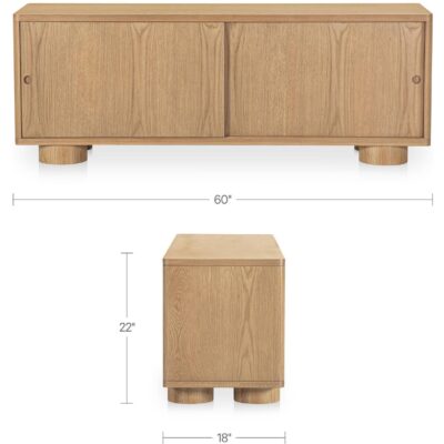 Hobbs Media Unit Natural HN-1012-24 HN 1012 24 70 dim