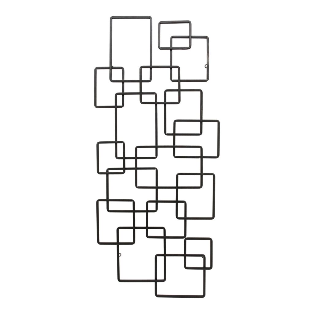 Steel Squares Wall Décor HW-1083-02 HW 1083 02