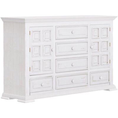 Terra 6 Drawer 2 Doors Dresser IFD1022DSR IFD1022DSR 02