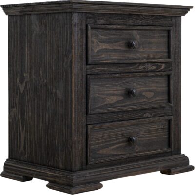 Terra Dark 3 Drawer Nightstand IFD1051NTS IFD1051NTS 02