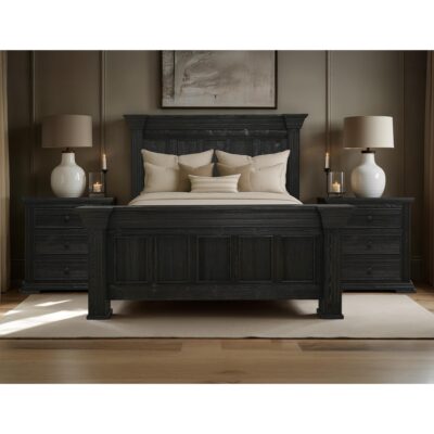 Terra Dark 3 Drawer Nightstand IFD1051NTS IFD1051NTS 05