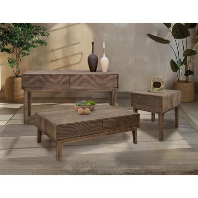 Olivia 1 Drawer End Table IFD1091ENDBN IFD1091ENDBN 03