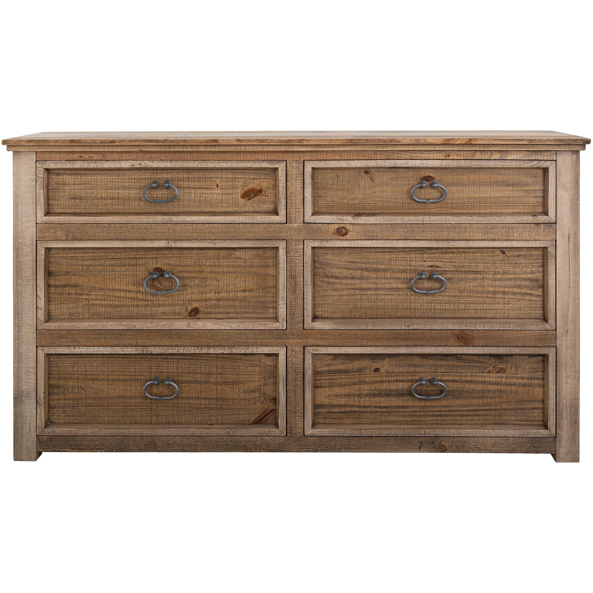 Montana 6 Drawer Dresser IFD1141DSR 1 Montana 6 Drawer Dresser IFD1141DSR
