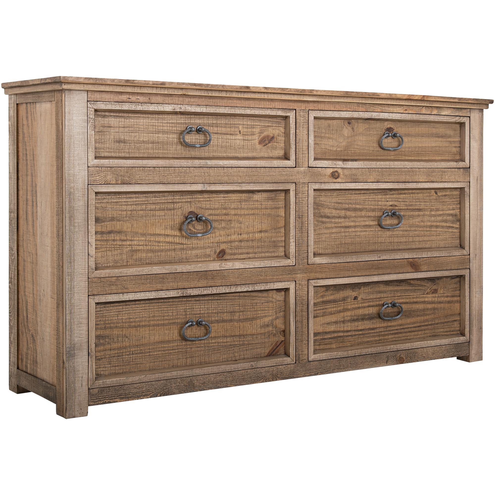 Montana 6 Drawer Dresser IFD1141DSR 2 Montana 6 Drawer Dresser IFD1141DSR - Image 2
