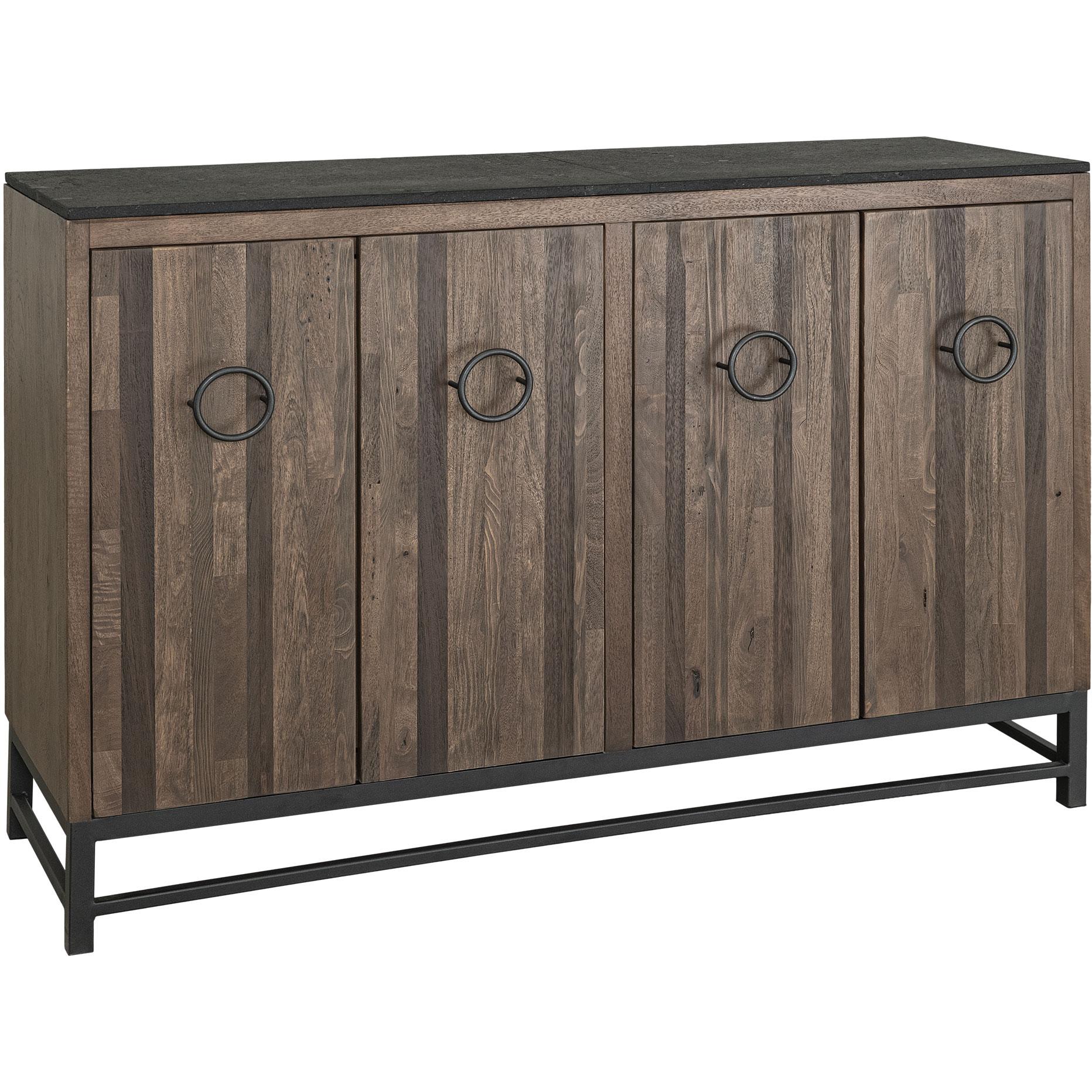 Ebano 4 Door Console 2 Ebano 4 Door Console - Image 2