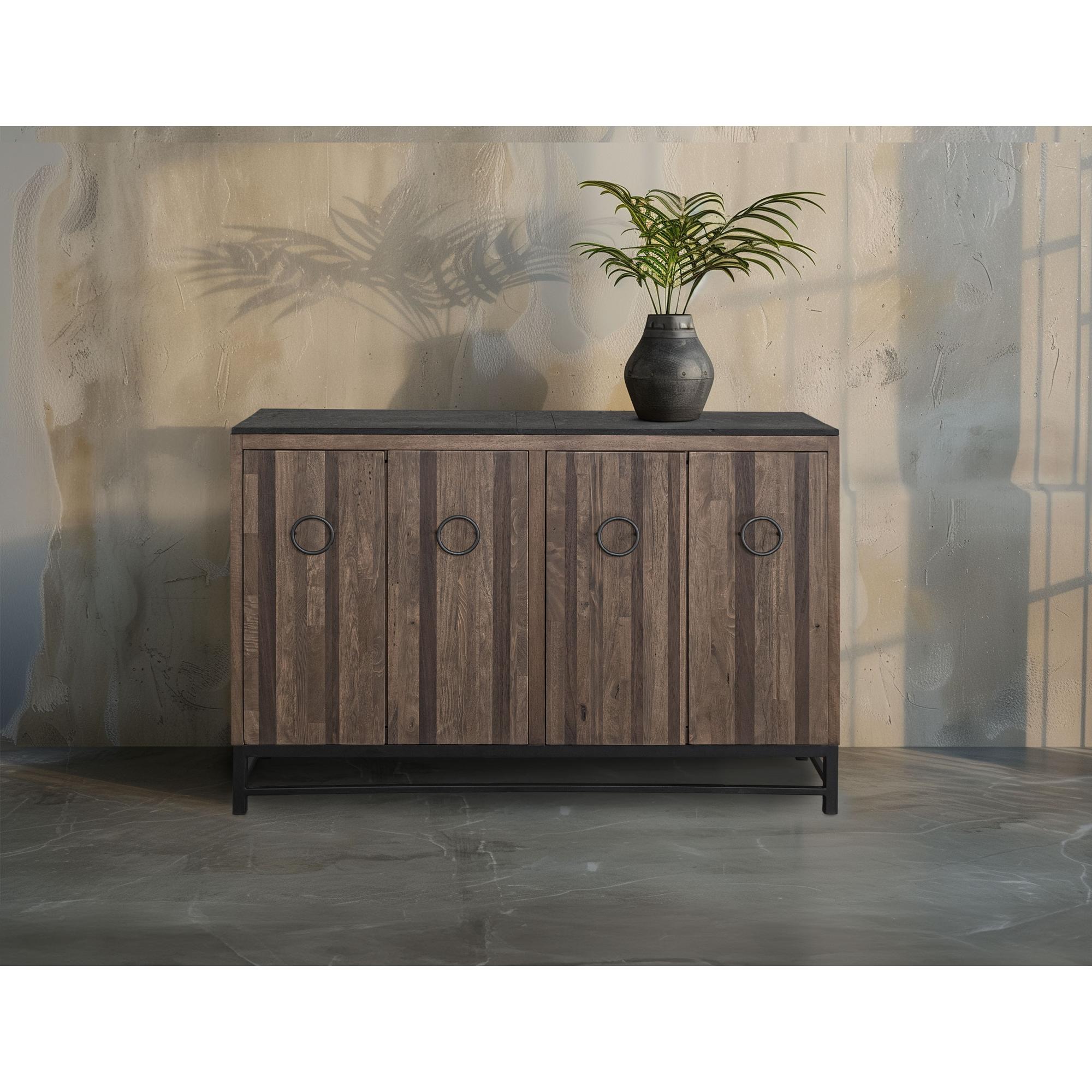 Ebano 4 Door Console 4 Ebano 4 Door Console - Image 4