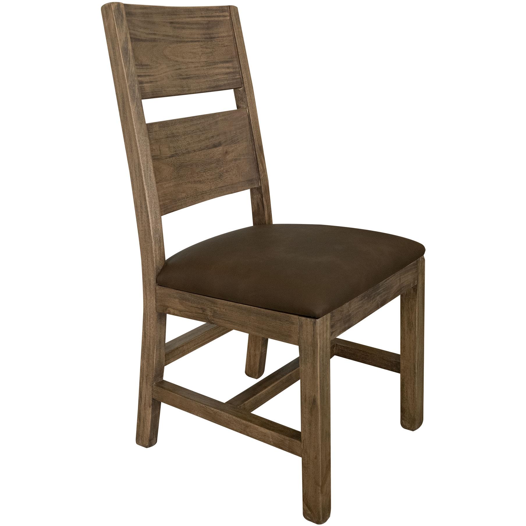 Natural Teca Wooden Chair 1 Natural Teca Wooden Chair