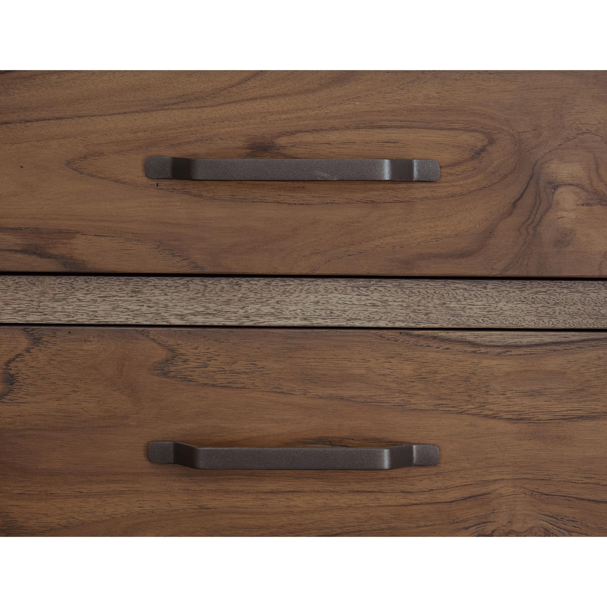 Natural Teca 6 Drawer Dresser 6 Natural Teca 6 Drawer Dresser - Image 6