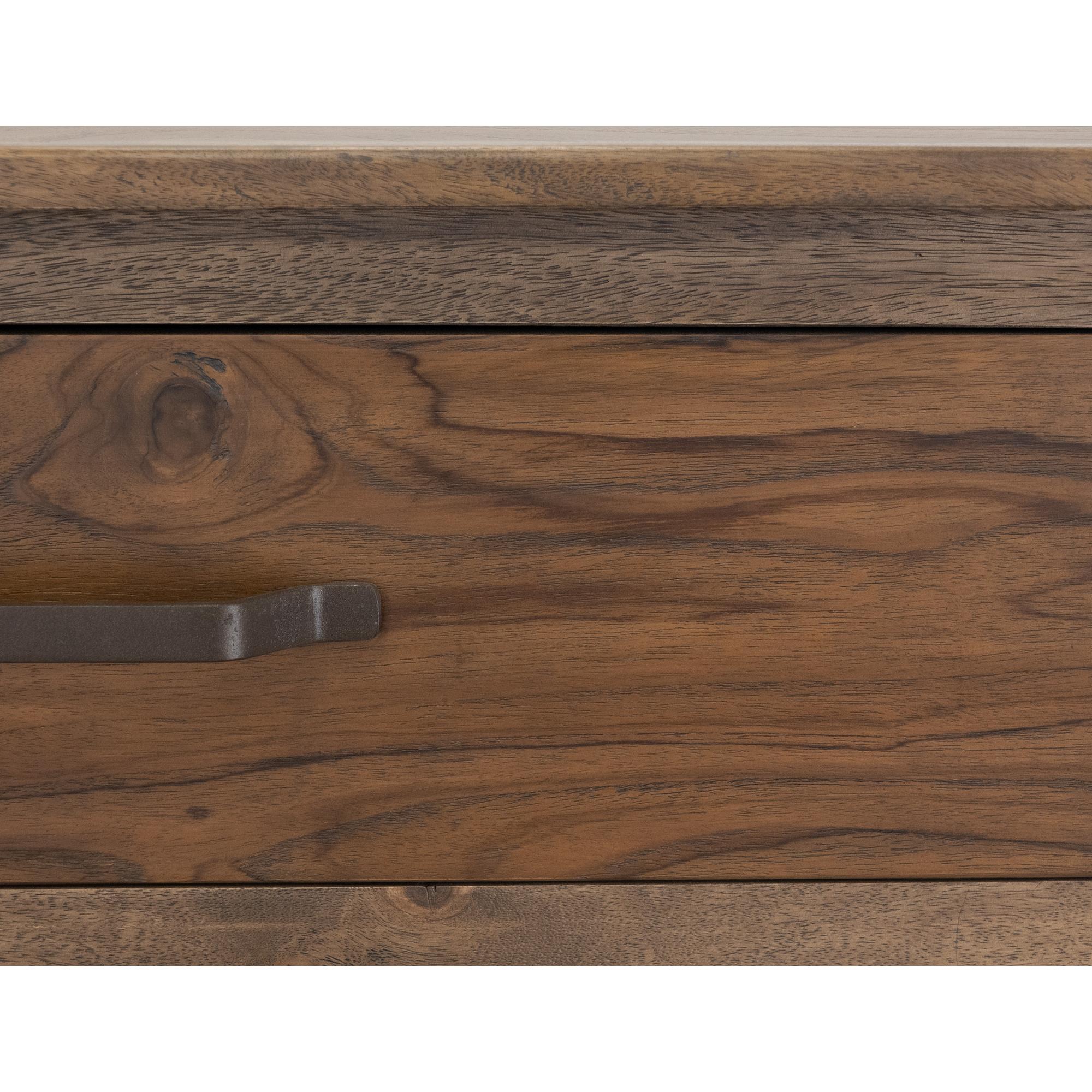 Natural Teca 6 Drawer Dresser 8 Natural Teca 6 Drawer Dresser - Image 8