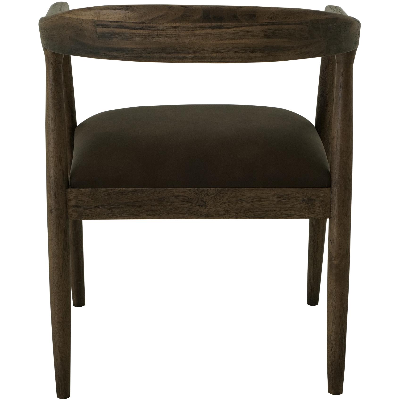 Natural Teca Wooden Chair 4 Natural Teca Wooden Chair - Image 4