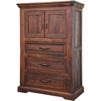 Madeira 3 Drawer 2 Door Chest
