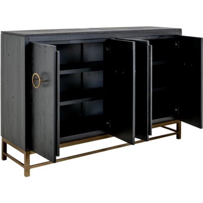 Dark Ebano 4 Door Console 12 Dark Ebano 4 Door Console IFD1261CNS IFD1261CNS 03