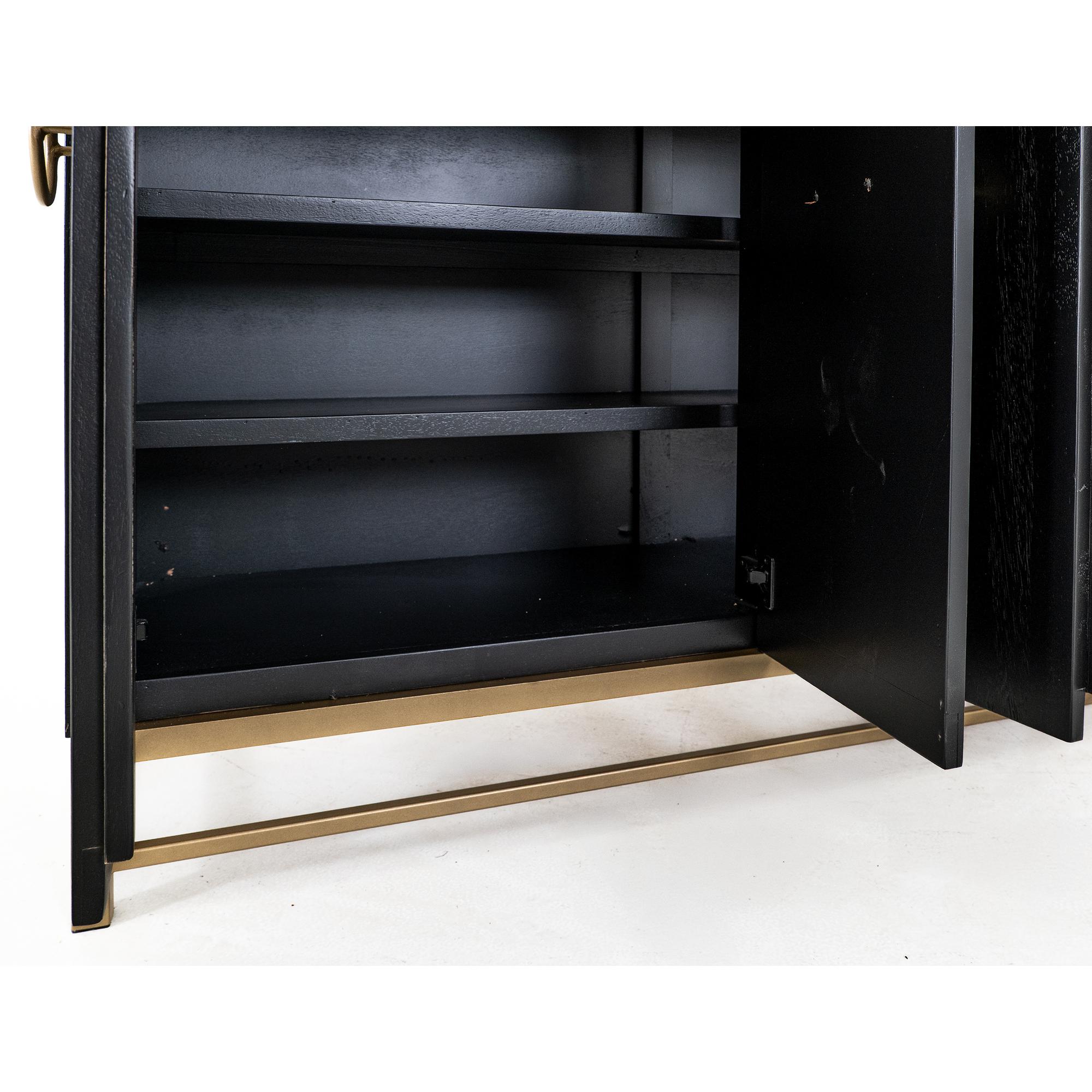 Dark Ebano 4 Door Console 8 Dark Ebano 4 Door Console - Image 8