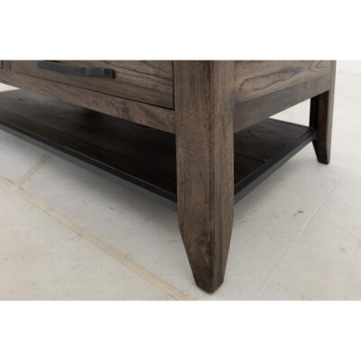 Teak 4 Drawer 1 Shelf Cocktail Table IFD1371CKT IFD1371CKT 05