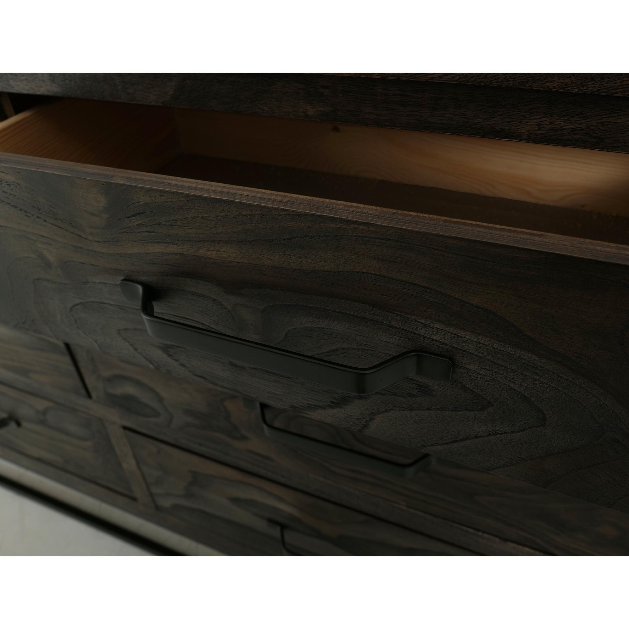 Teak 6 Drawer Dresser IFD1371DSR 9 Teak 6 Drawer Dresser IFD1371DSR - Image 9