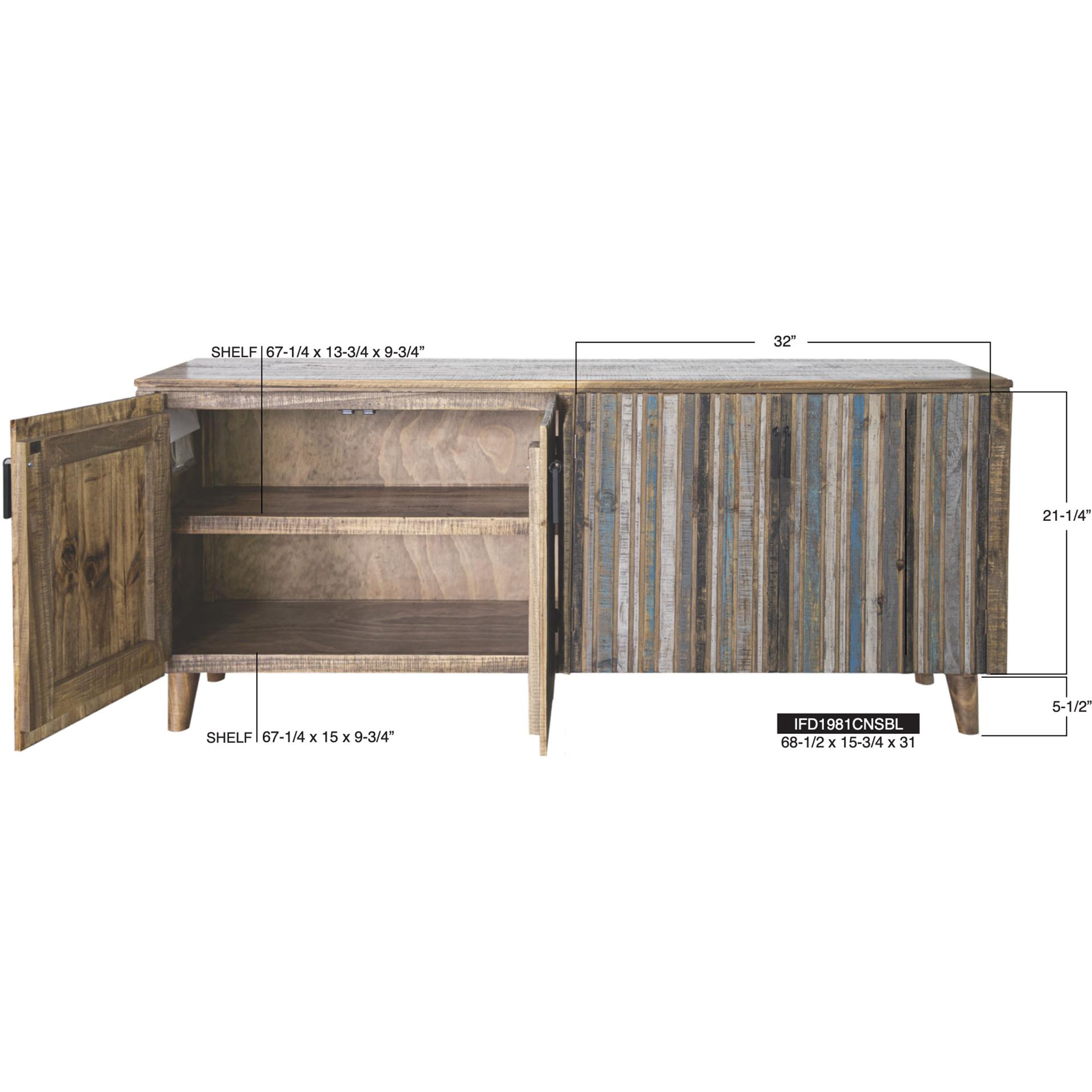 Tiza 4 Door Console 9 Tiza 4 Door Console - Image 9
