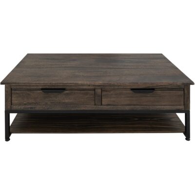 Dark Mita 4 Drawer 1 Shelf Cocktail Table IFD2741CKT IFD2741CKT 02