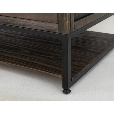Dark Mita 4 Drawer 1 Shelf Cocktail Table IFD2741CKT IFD2741CKT 04