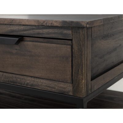 Dark Mita 4 Drawer 1 Shelf Cocktail Table IFD2741CKT IFD2741CKT 06