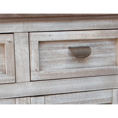 Sahara 3 Drawer 4 Glass Door Console IFD2951CNSWT IFD2951CNSWT 06