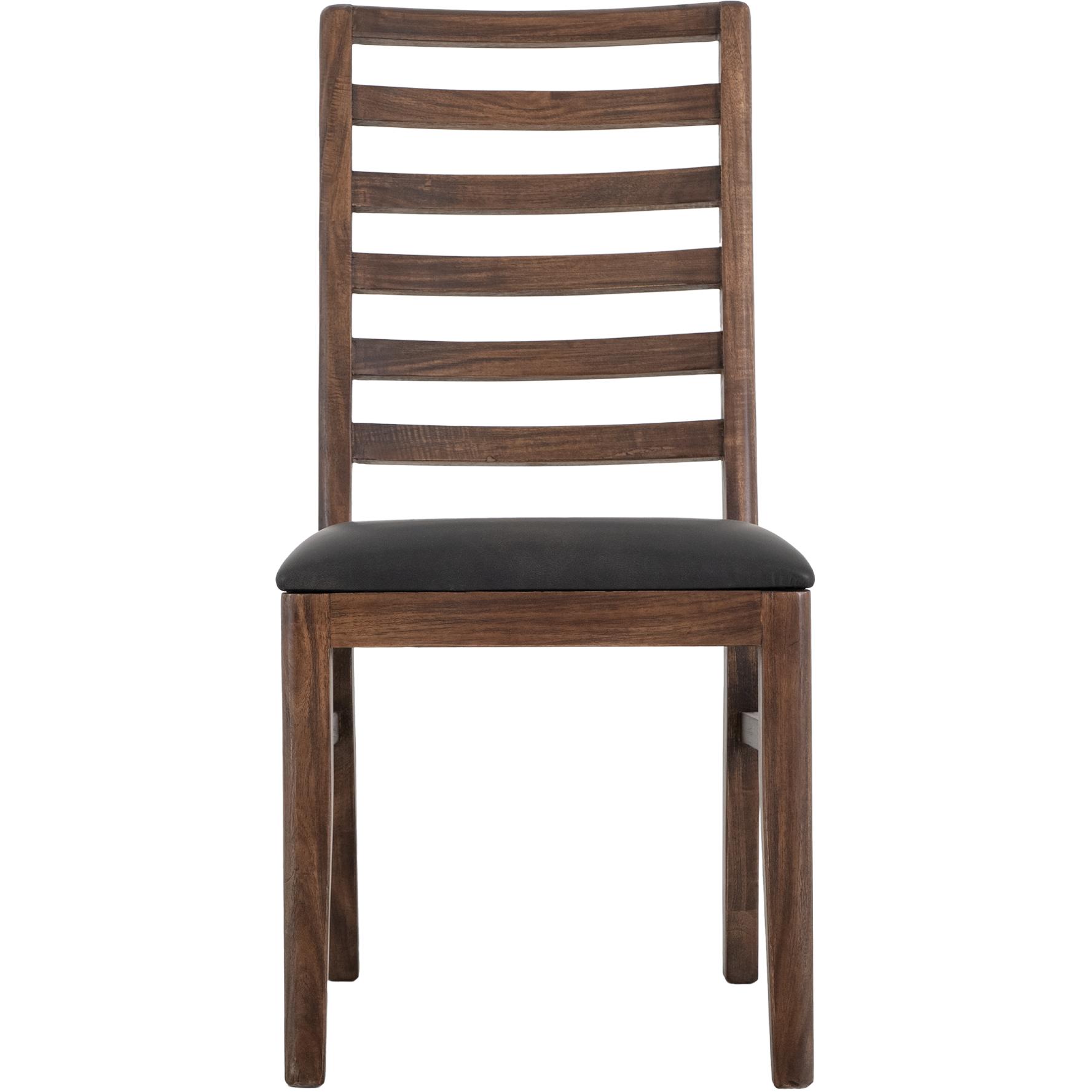 Walnut Wooden Chair 2 Walnut Wooden Chair - Image 2