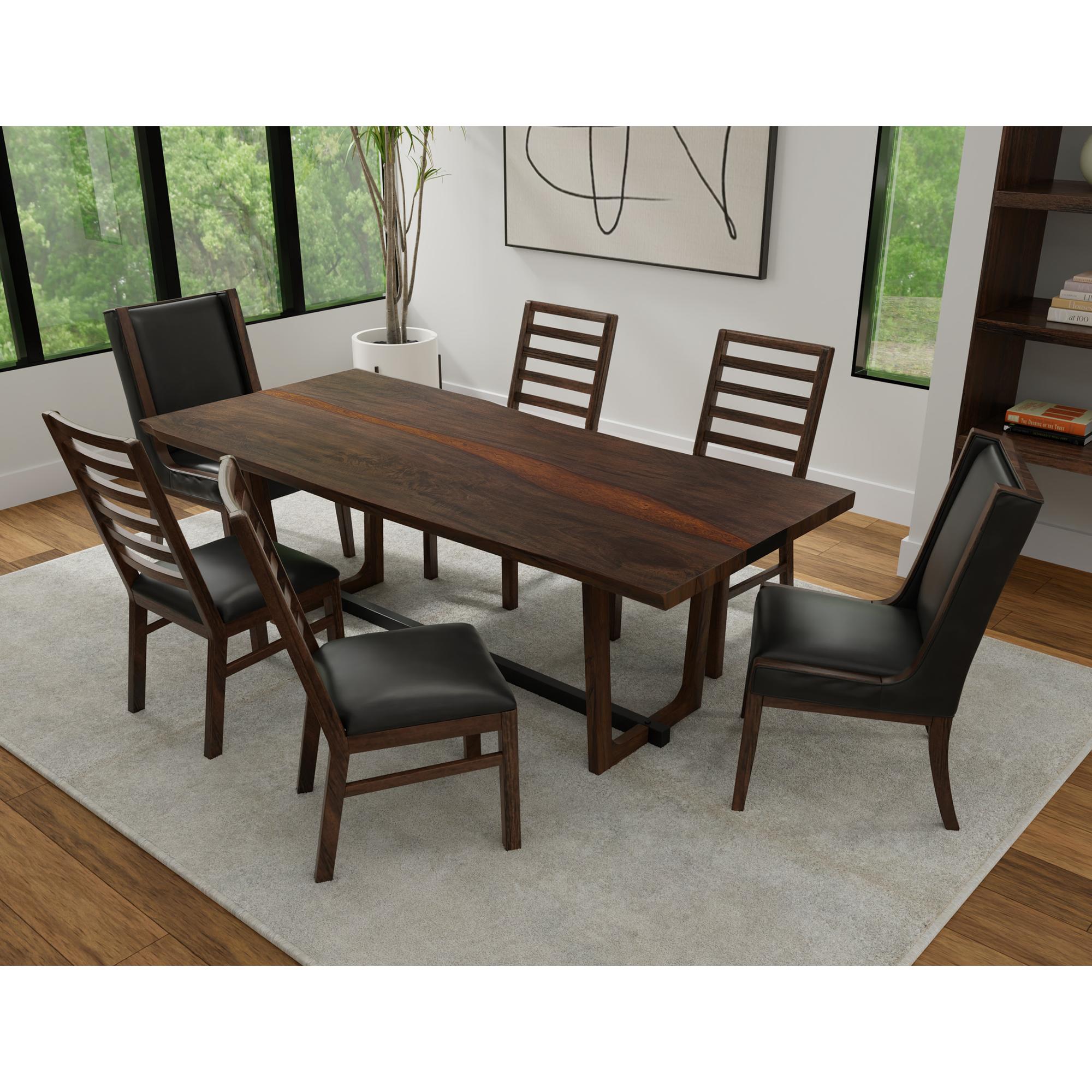 Walnut Wooden Chair 5 Walnut Wooden Chair - Image 5