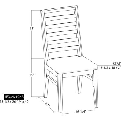 Walnut Wooden Chair 19 Walnut Wooden Chair IFD3421CHR IFD3421CHR 10