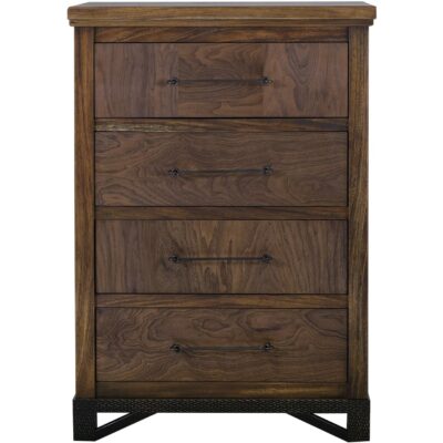 Walnut 4 Drawer Chest 8 Walnut 4 Drawer Chest IFD3421CHT IFD3421CHT 02