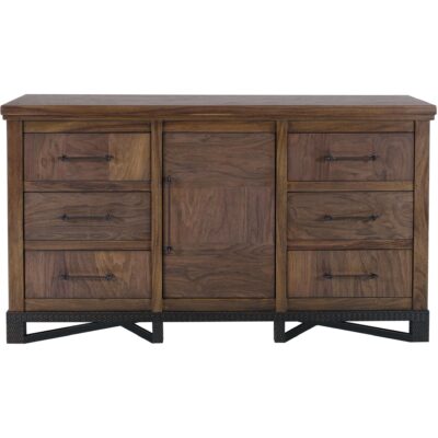 Walnut 6 Drawer 1 Door Dresser 11 Walnut 6 Drawer 1 Door Dresser IFD3421DSR IFD3421DSR 02