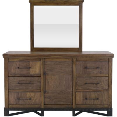 Walnut 6 Drawer 1 Door Dresser 13 Walnut 6 Drawer 1 Door Dresser IFD3421DSR IFD3421DSR 04