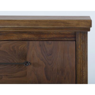 Walnut 1 Drawer 1 Shelf Nightstand IFD3421NTS IFD3421NTS 08