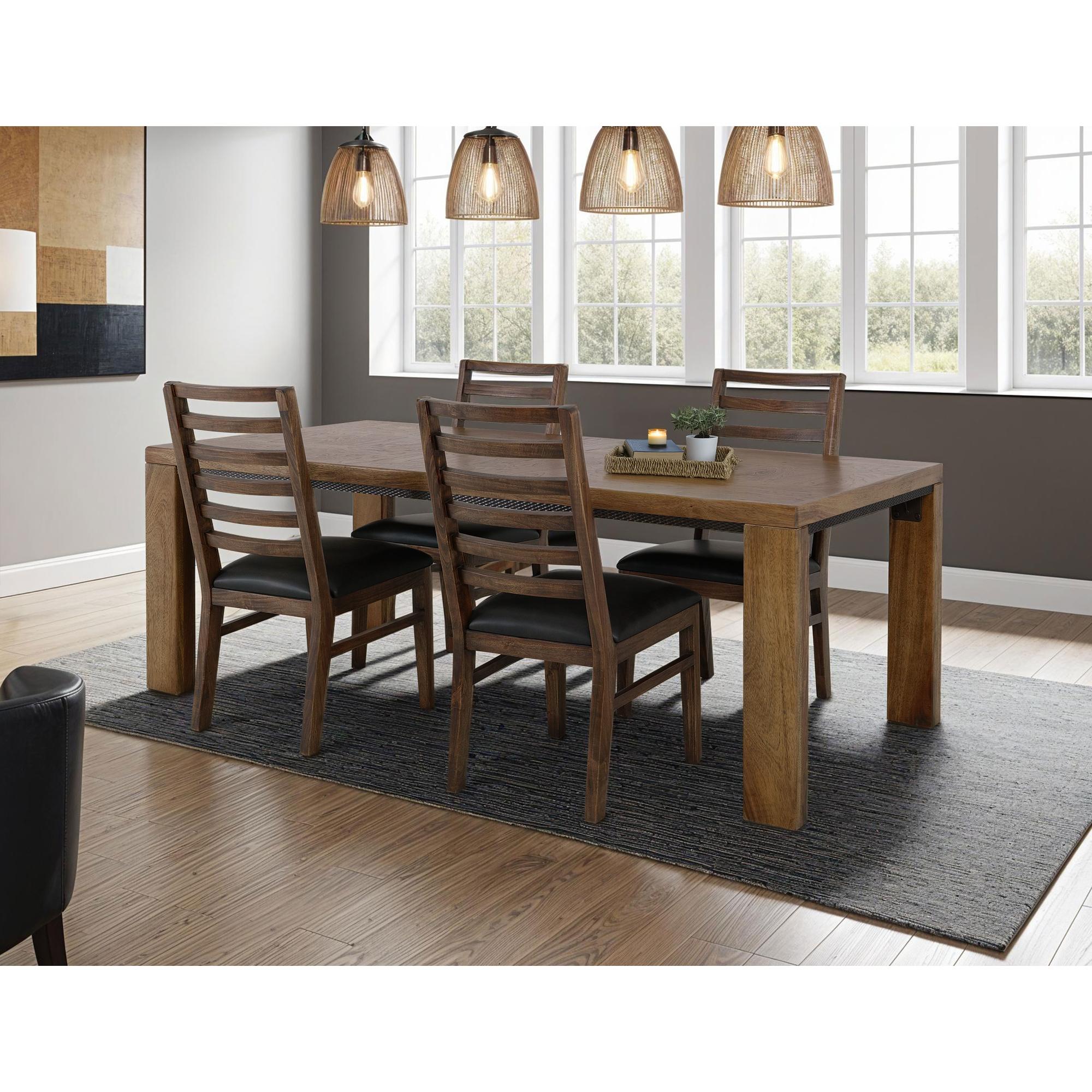 Walnut Dining Table IFD3421TBL 4 Walnut Dining Table IFD3421TBL - Image 4