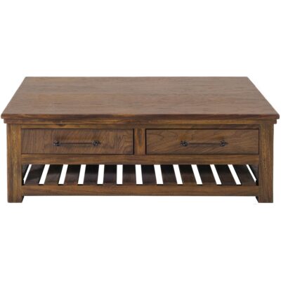 Walnut 4 Drawer Cocktail Table IFD3422CKT IFD3422CKT 02