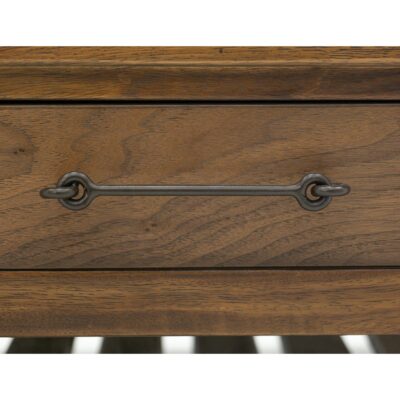 Walnut 3 Drawer Sofa Table IFD3422SFT IFD3422SFT 05
