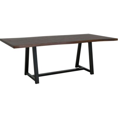 Walnut Trestle Dining Table 8 Walnut Trestle Dining Table IFD3422TBL IFD3422TBL 02