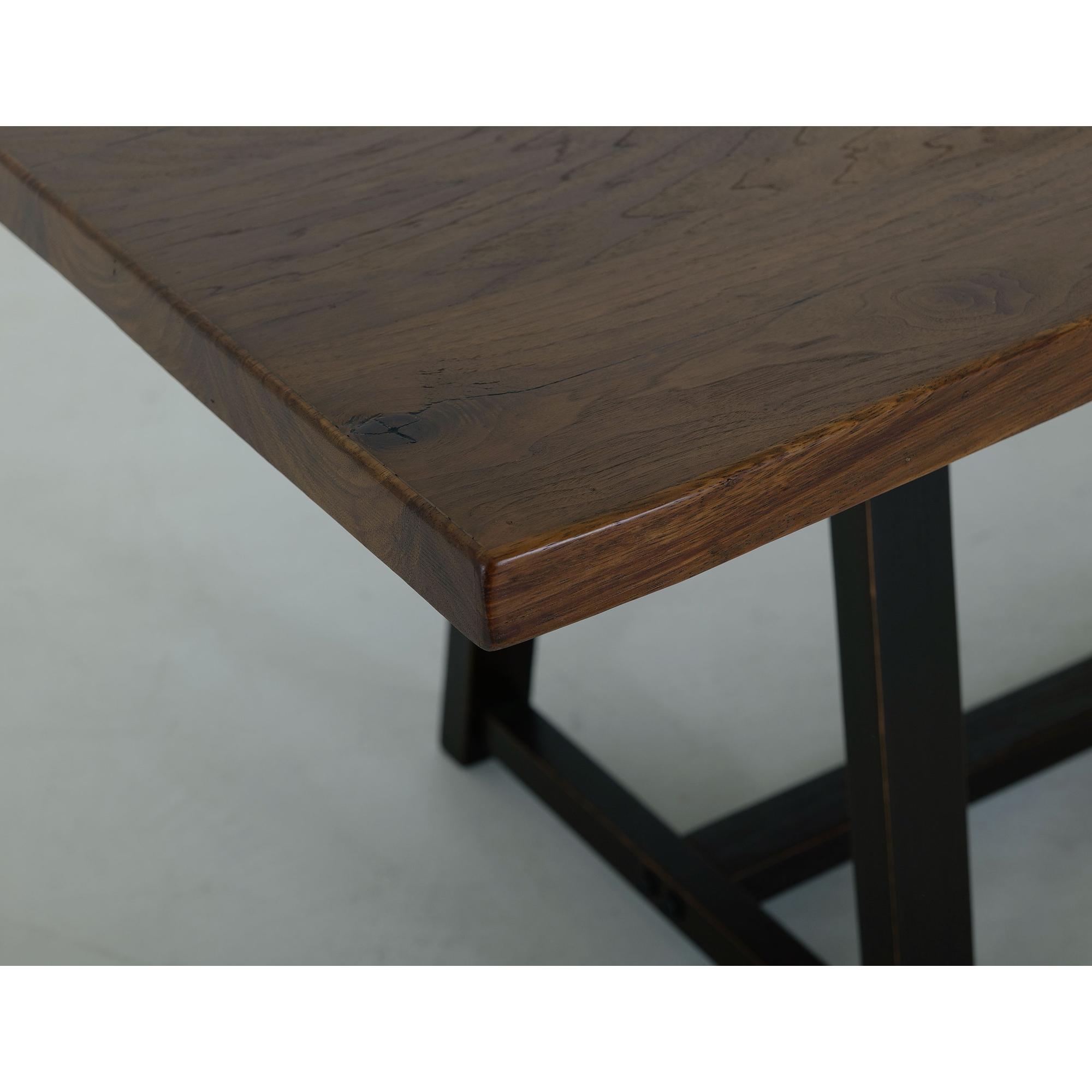 Walnut Trestle Dining Table 4 Walnut Trestle Dining Table - Image 4