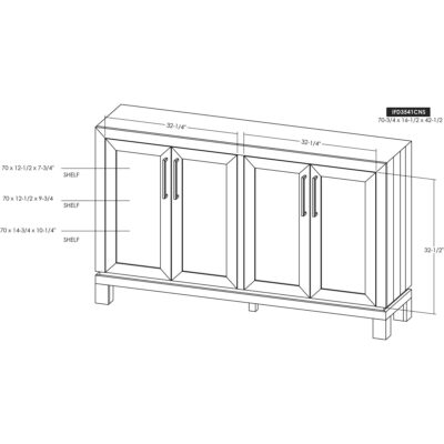 Solara 4 Door Console 17 Solara 4 Door Console IFD3541CNS IFD3541CNS 09