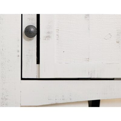 Pueblo 2 Sliding Doors 2 Metal Mesh Doors Cocktail Table IFD360CKTL-W IFD360CKTL W 07