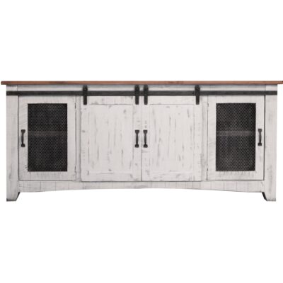 Pueblo 4 Door 80" TV Stand