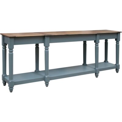 Tiffany 1 Shelf Sofa Table 94"