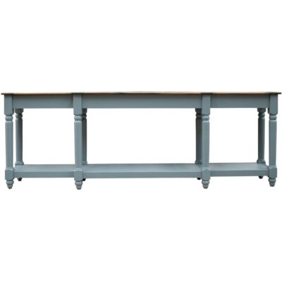 Tiffany 1 Shelf Sofa Table 94" IFD3641SFT94BL IFD3641SFT94BL 02