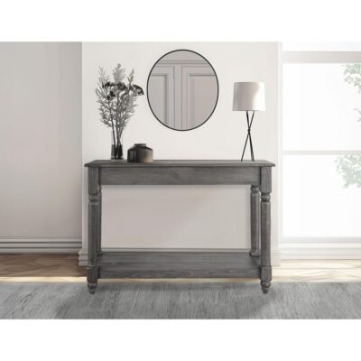 Tiffany 1 Shelf Sofa Table IFD3641SFTBK IFD3641SFTBK 03