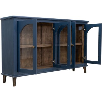 Genova 4 Glass Door Console 8 Genova 4 Glass Door Console IFD3791CNSBL IFD3791CNSBL 03