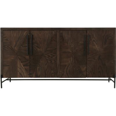 Black Verona 4 Door Console