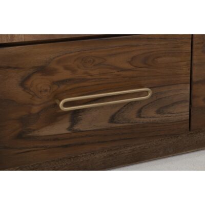 Balam 2 Drawer & 2 Glass Doors Cabinet IFD4221CAB IFD4221CAB 06