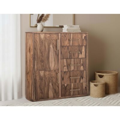 Balam 5 Drawer & 2 Door Gentleman's Chest 14 Balam 5 Drawer & 2 Door Gentleman's Chest IFD4221GMC IFD4221GMC 05