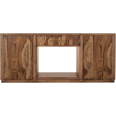 Balam 1 Drawer & 2 Door TV Stand for Fireplace