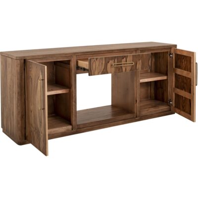 Balam 1 Drawer & 2 Door TV Stand for Fireplace IFD4221STN IFD4221STN 04