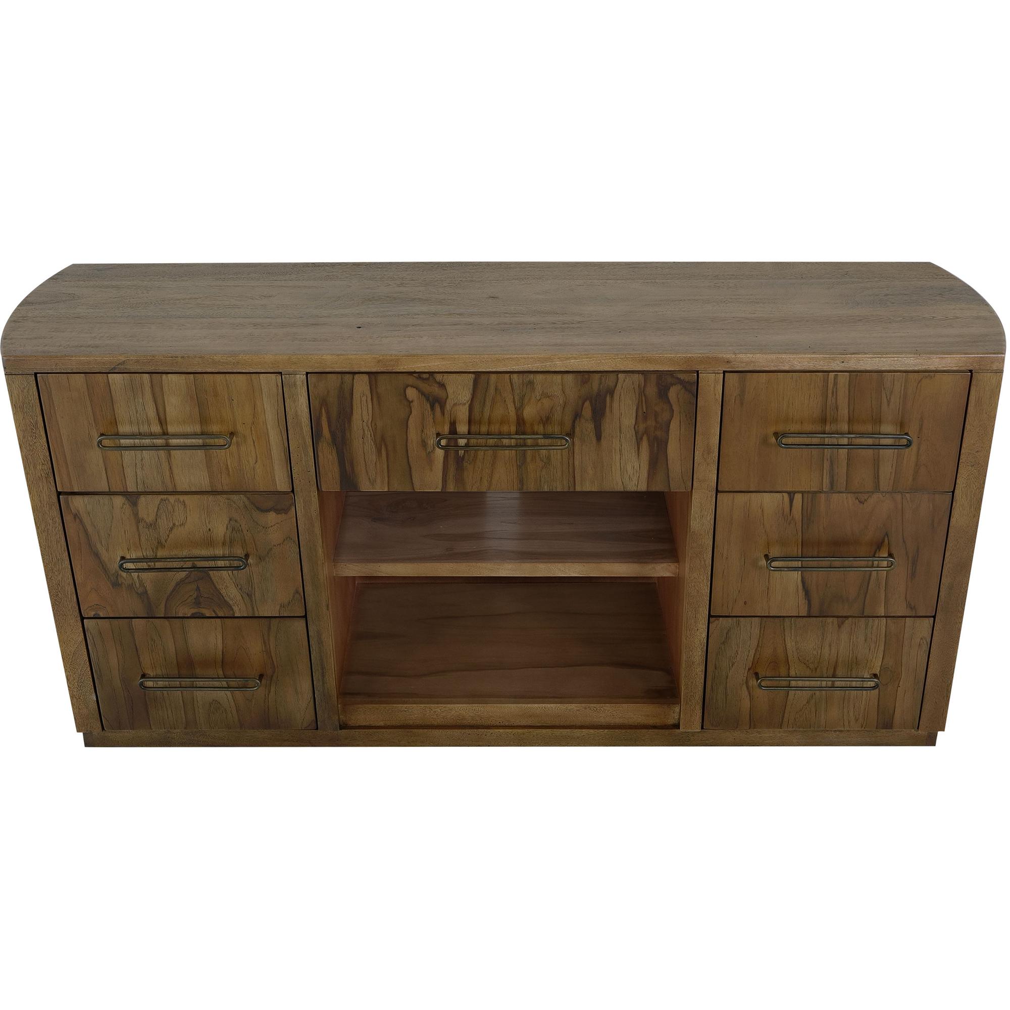 Balam 7 drawer 1 Shelf Console 3 Balam 7 drawer 1 Shelf Console - Image 3