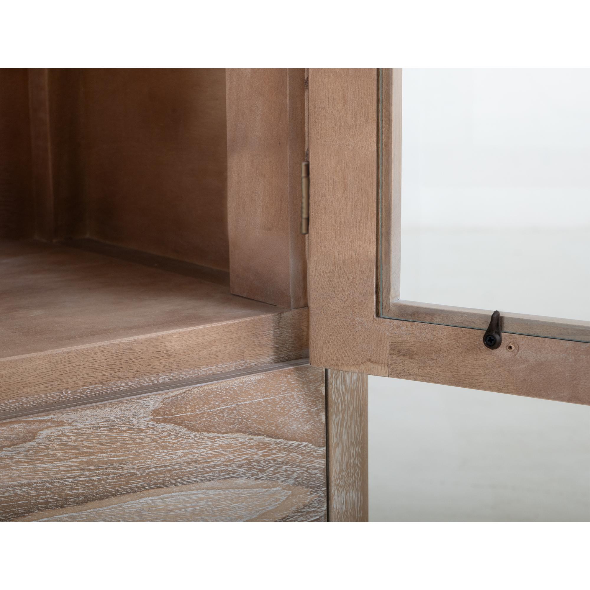 Balam 2 Drawer & 2 Glass Doors Cabinet 9 Balam 2 Drawer & 2 Glass Doors Cabinet - Image 9